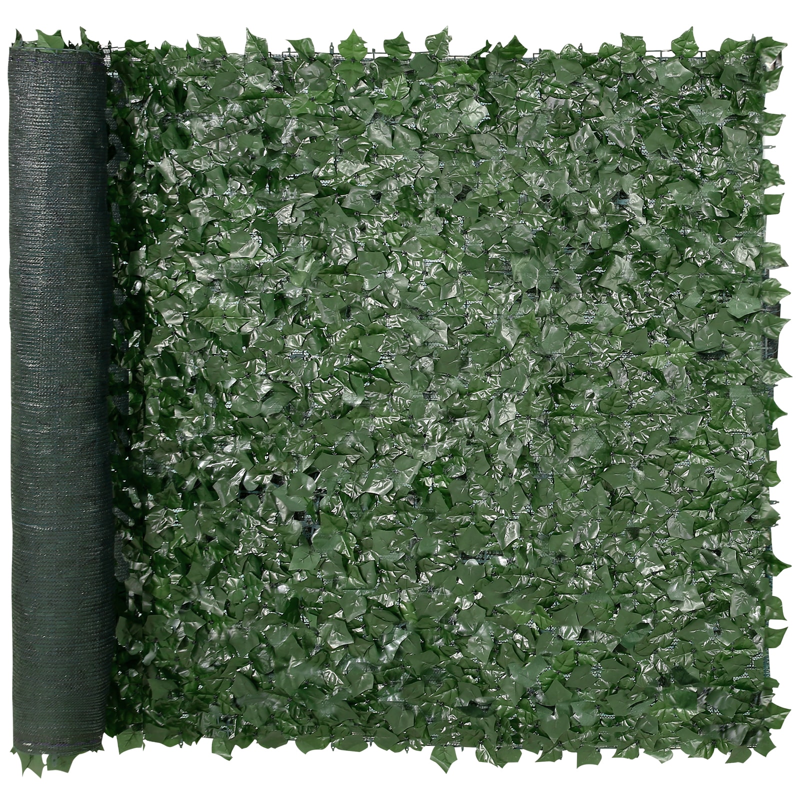 Ivy Privacy Fence, 59 X 98 In Artificial Green Wall Screen, Greenery Ivy Fence With Mesh Cloth Backing And Strengthened Joint, Hedges Vine Leaf Decoration For Outdoor Garden, Yard, Balcony_maomaolike.com